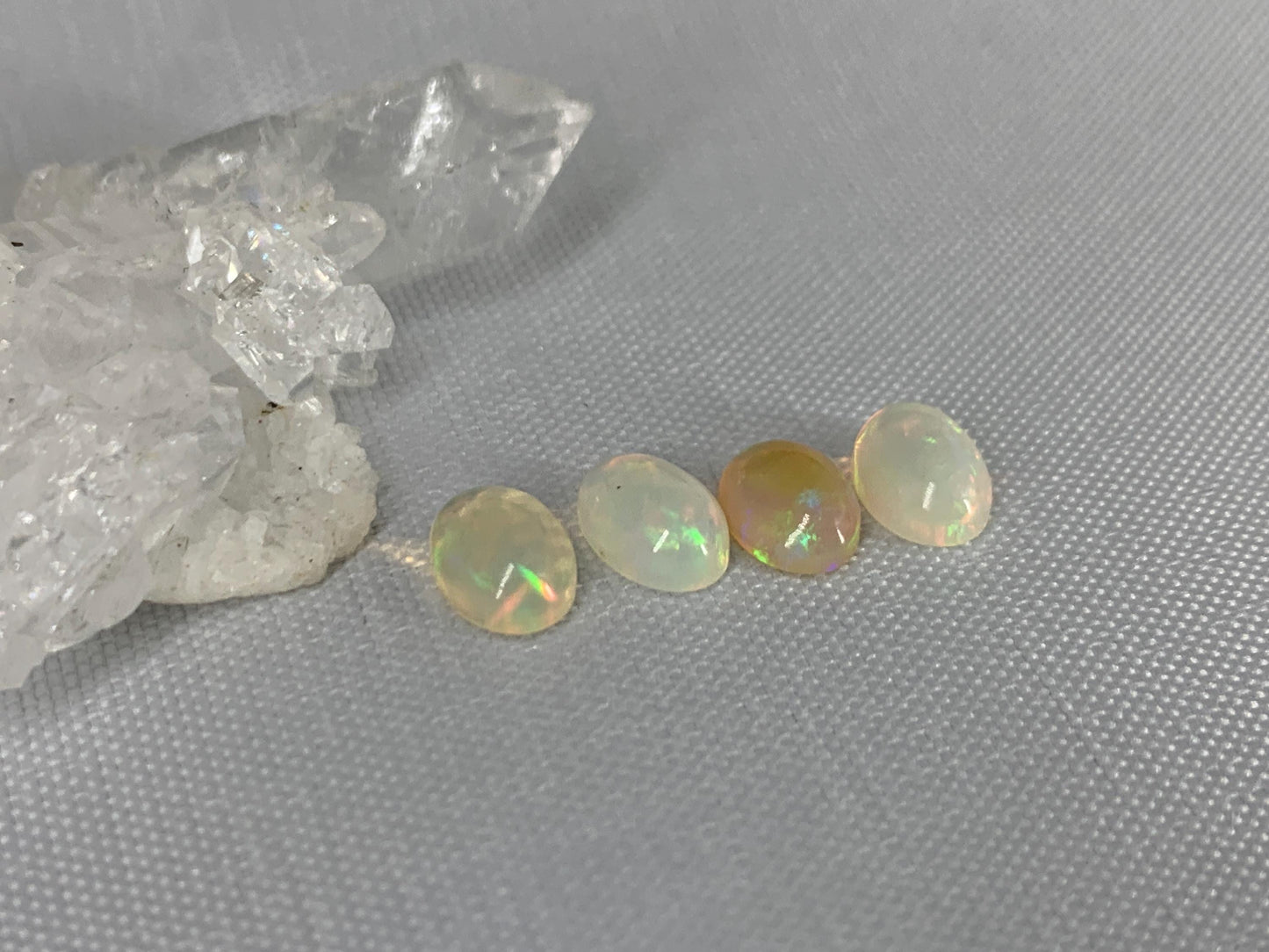 Ethiopian Opal 6x8mm cabochon