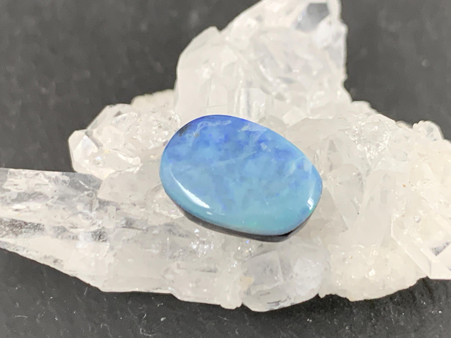 Australian Opal Doublet 8x12x5mm Free Form Cabochon - Natural Gemstone
