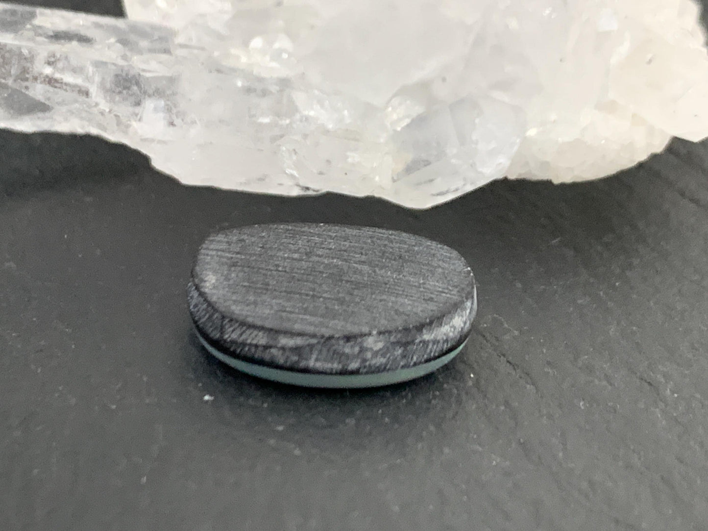 Australian Opal doublet 9x14x4mm cabochon