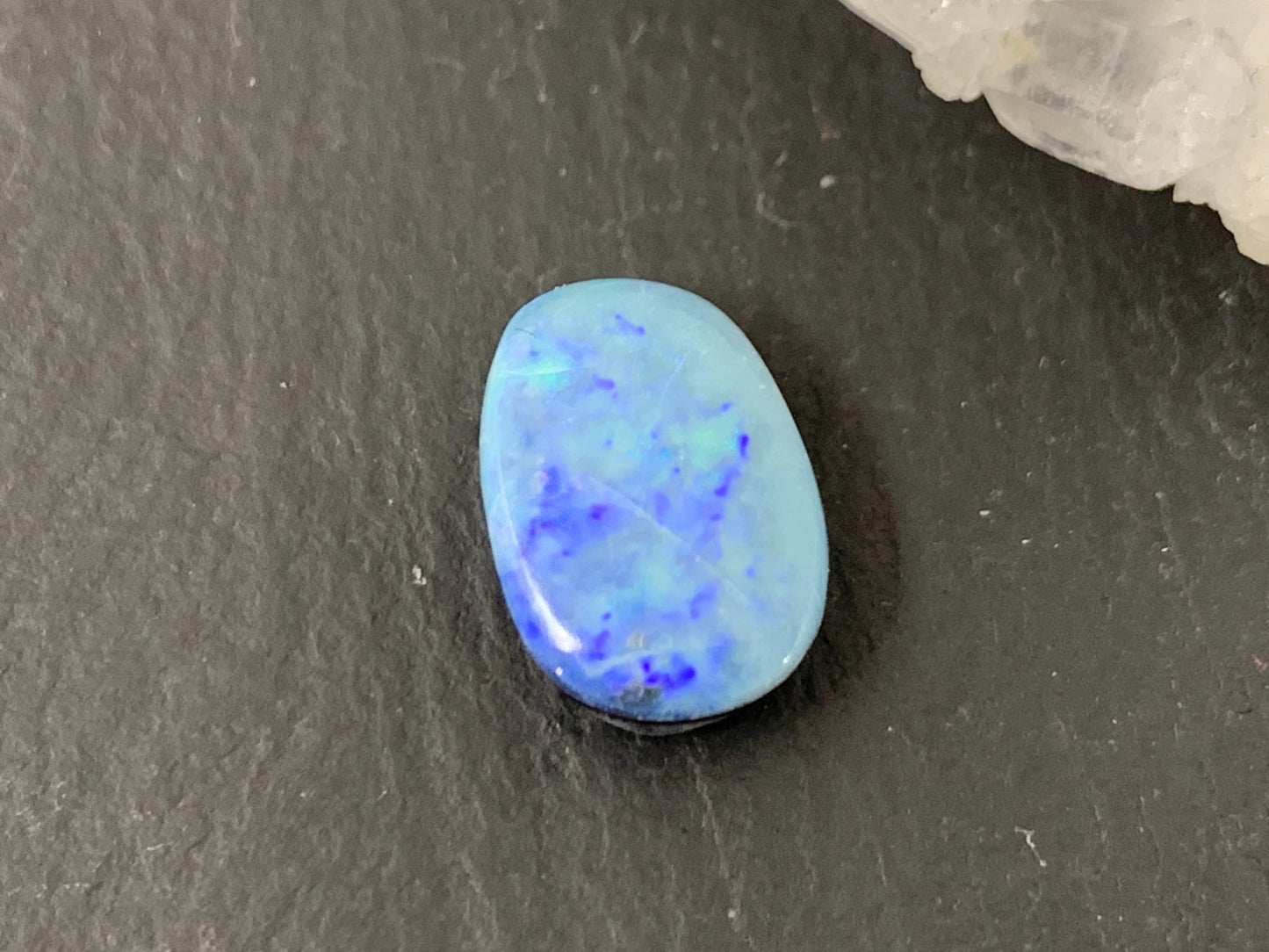 Australian Opal Doublet 8x12x5mm Free Form Cabochon - Natural Gemstone