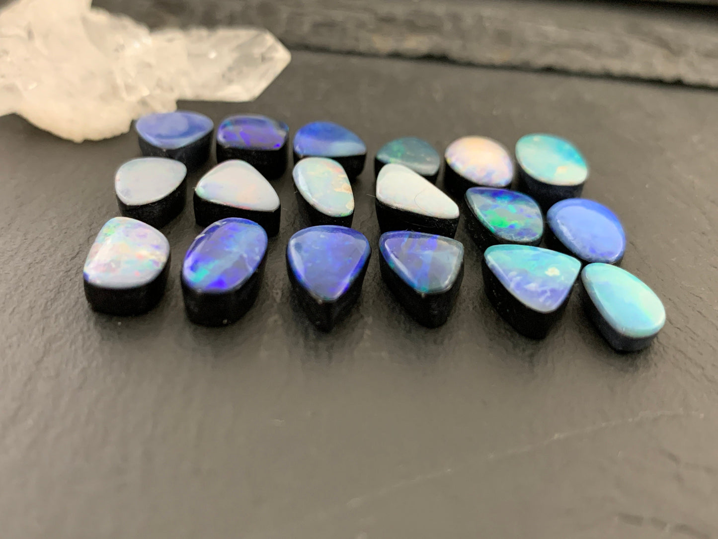 Australian Opal doublet cabochon