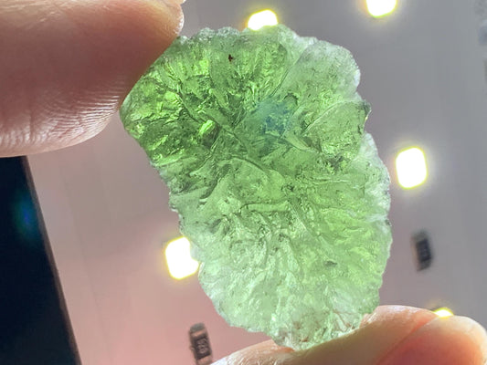 Moldavite Crystal: Natural Rough Stone (Czech Republic, 5.12g)