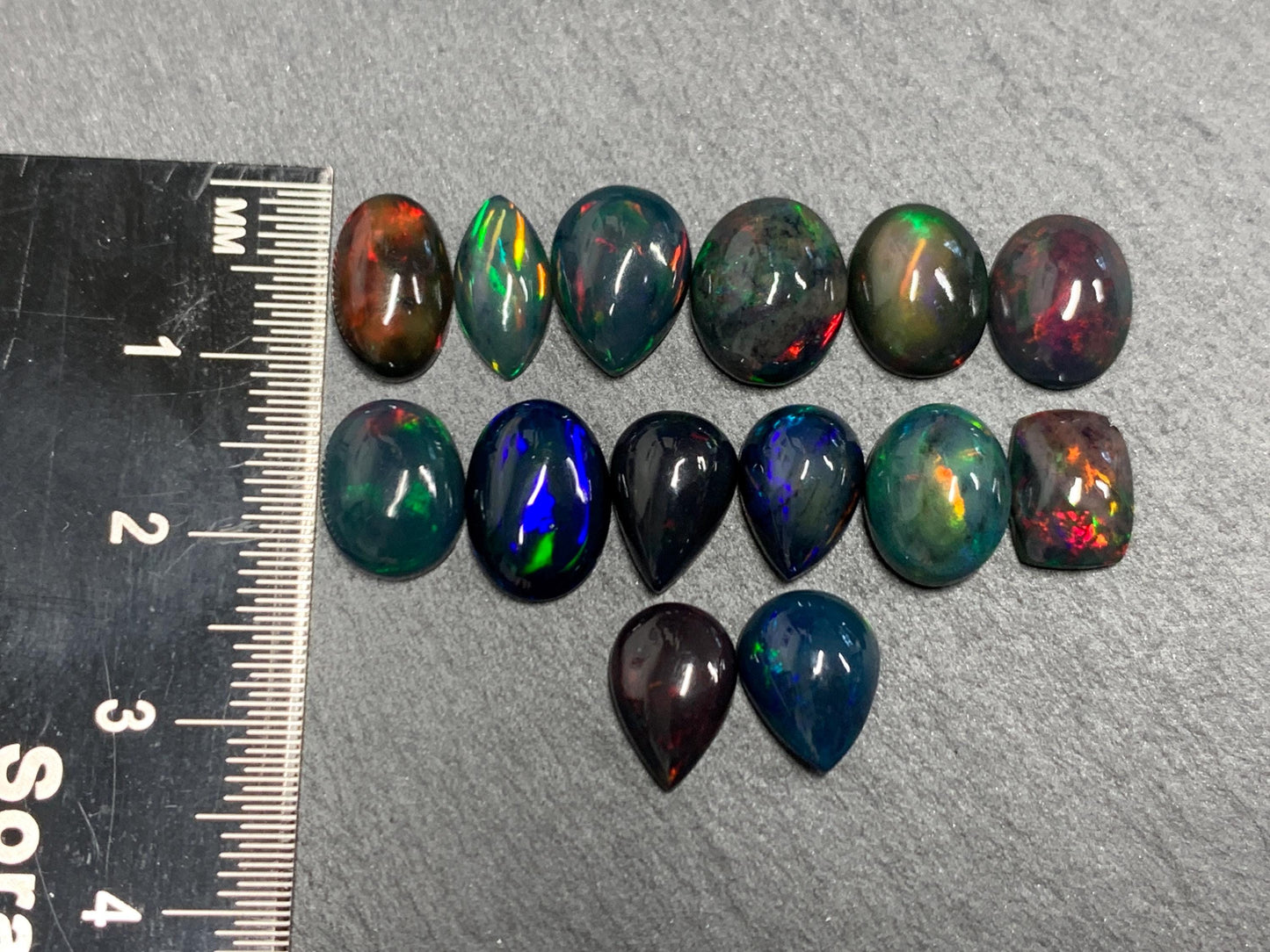 Ethiopian Opal 9-11mm cabochon