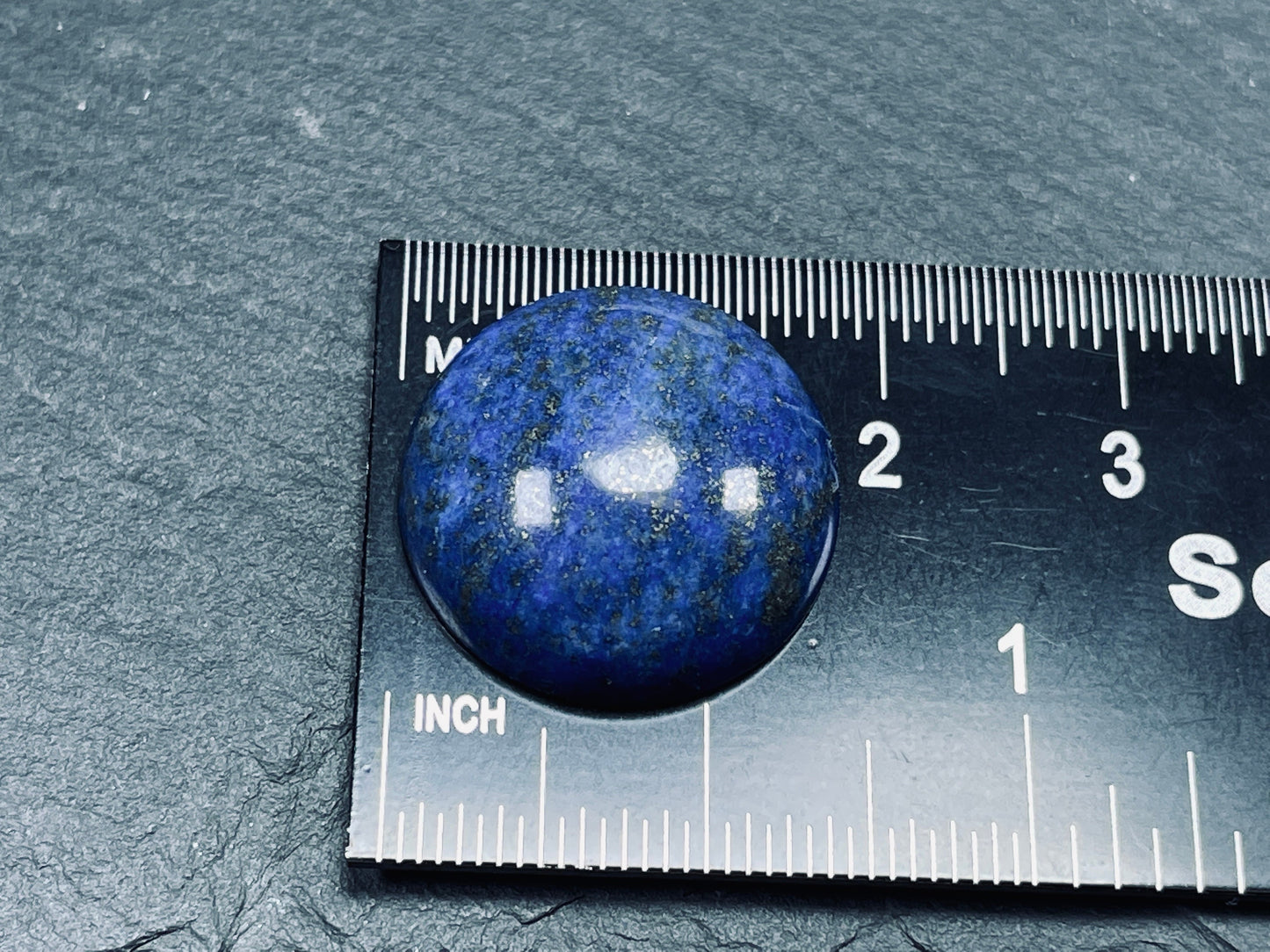 Lapis Lazuli round 18mm cabochon - Calibrated cabochons