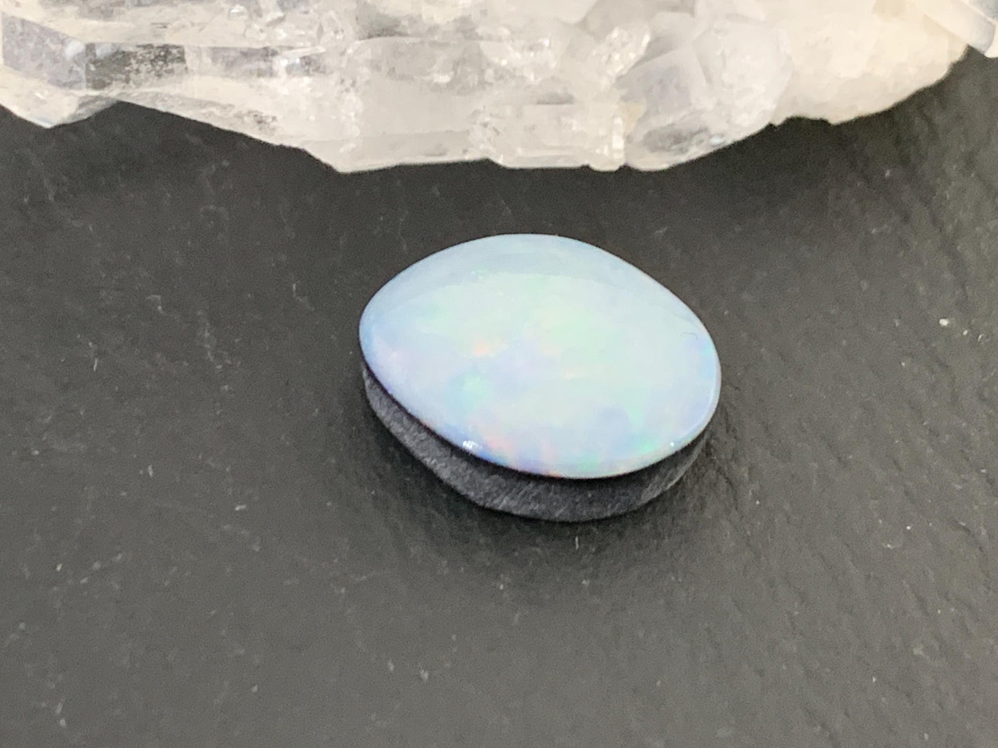 Australian Opal doublet 10x13x5mm cabochon