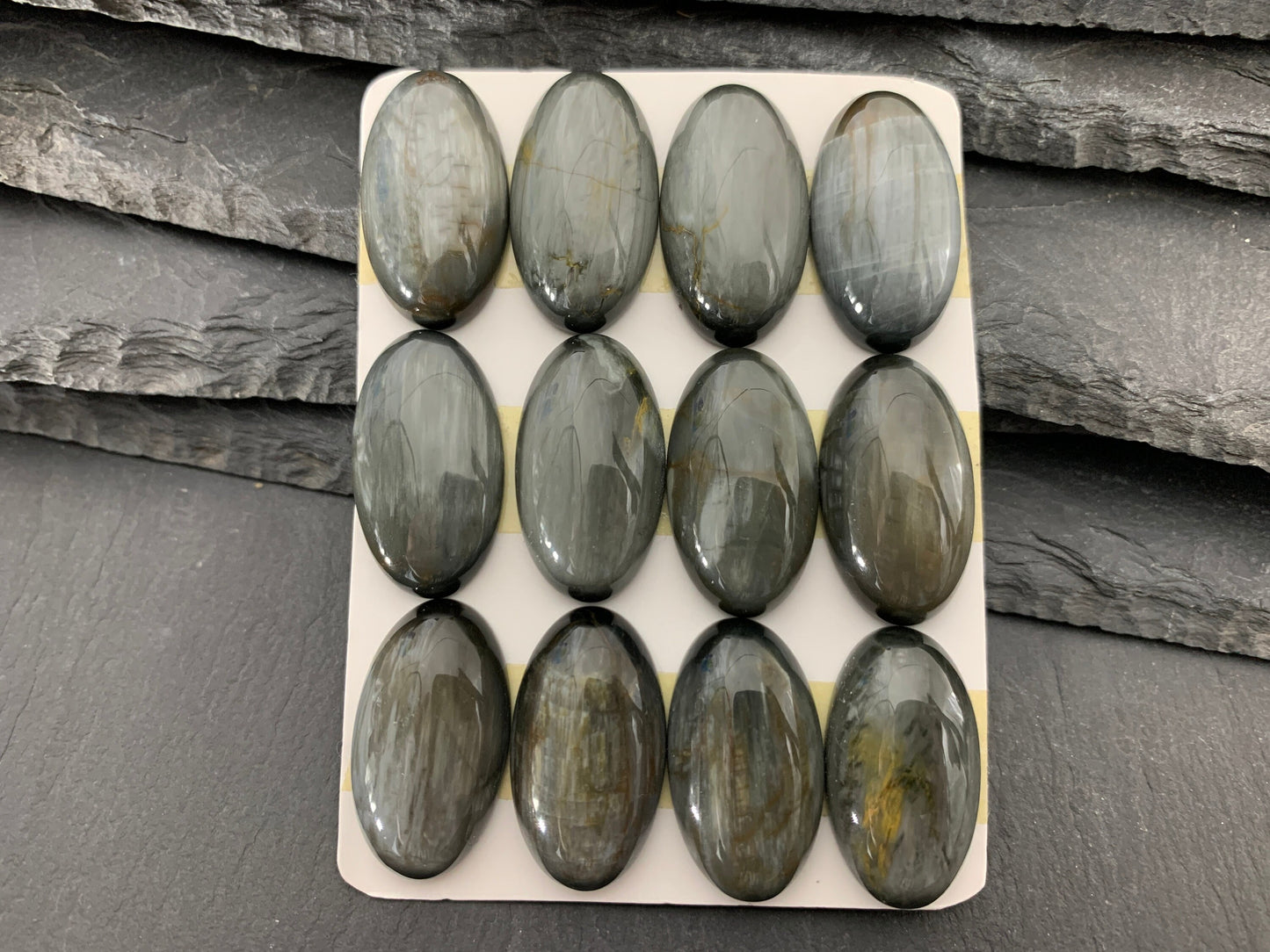 Eagle Eye oval 14x25mm cabochon - Calibrated cabochons