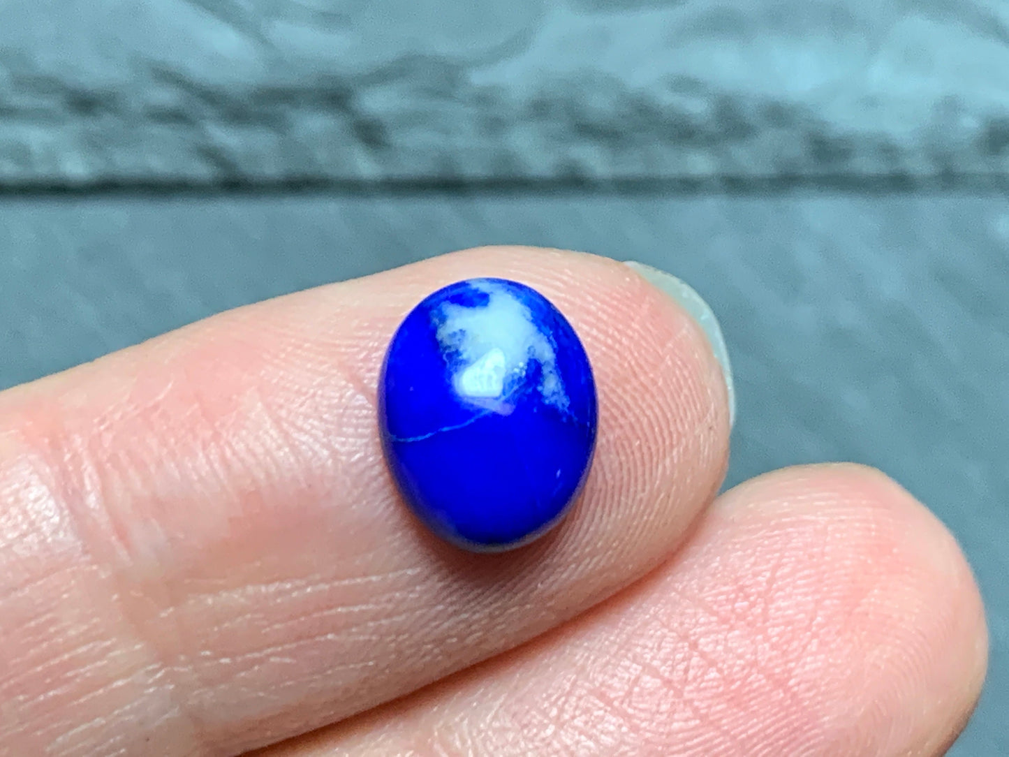 Lapis Lazuli oval 8x10mm cabochon - Calibrated cabochons
