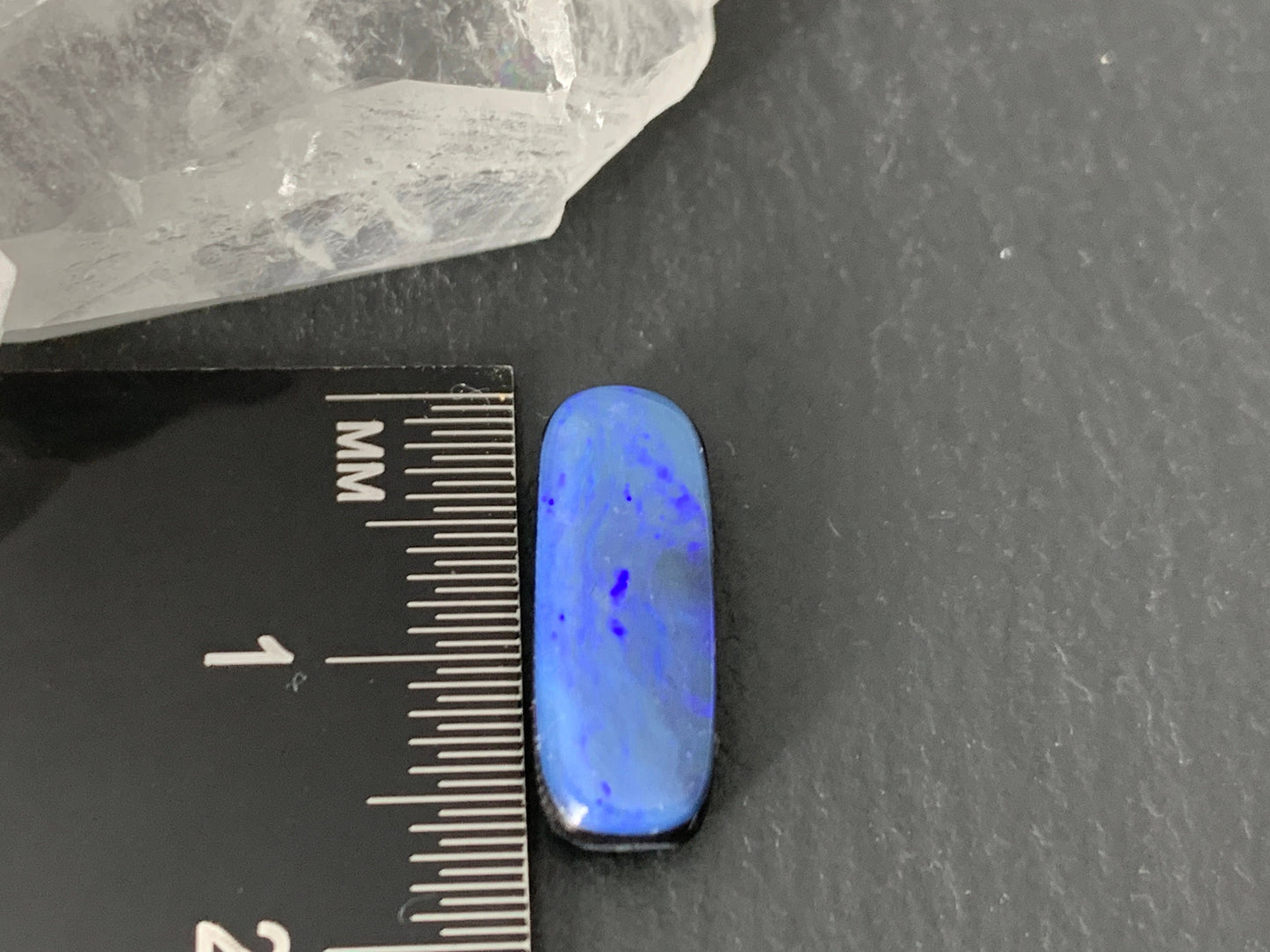 Australian Opal doublet 6x16x4mm cabochon