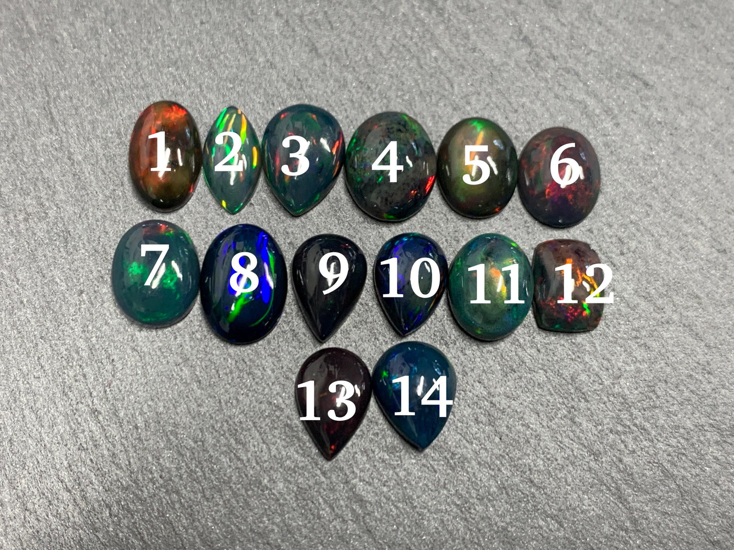 Ethiopian Opal 9-11mm cabochon