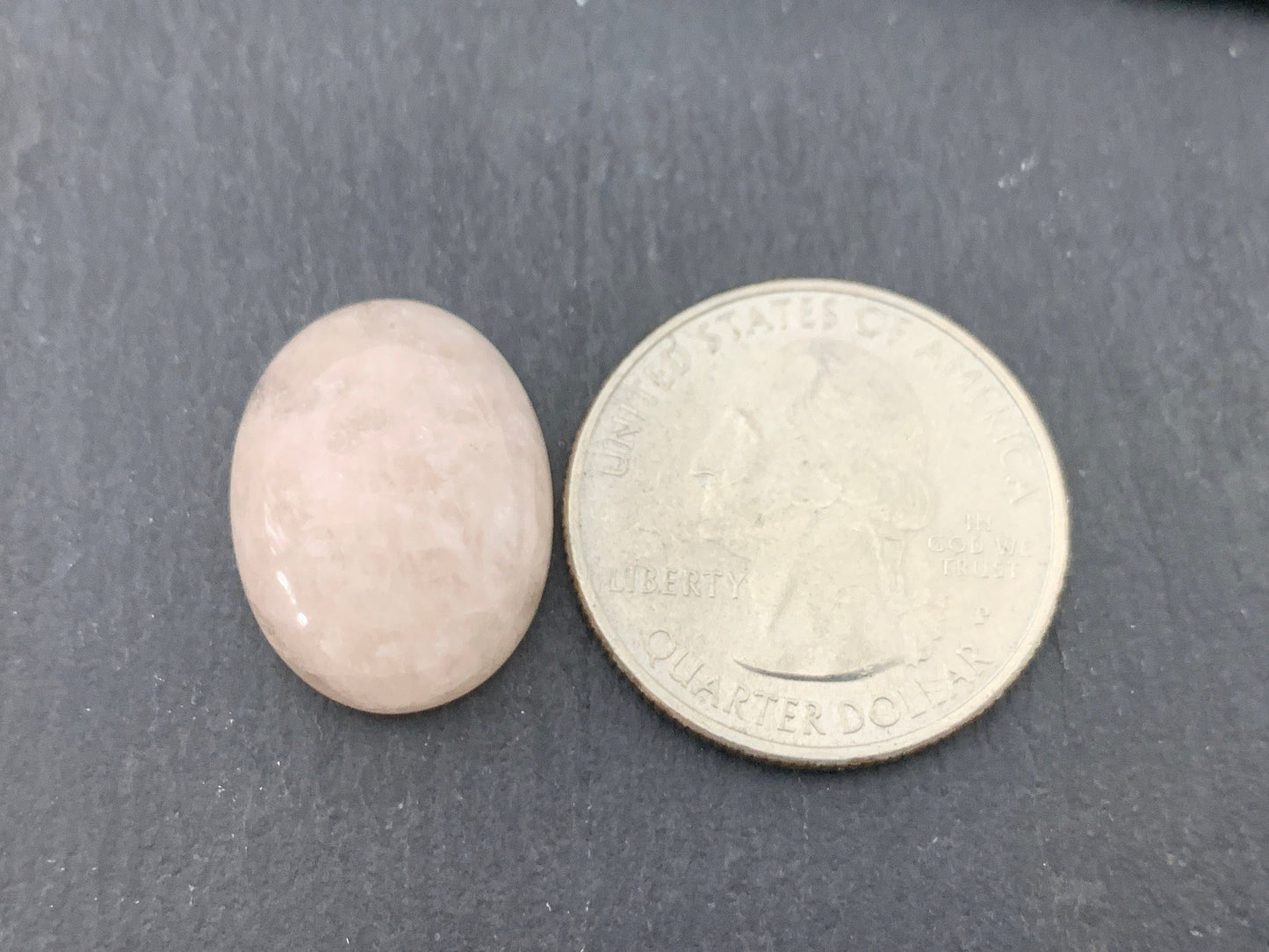 Morganite oval 15x20mm cabochon - Calibrated cabochons