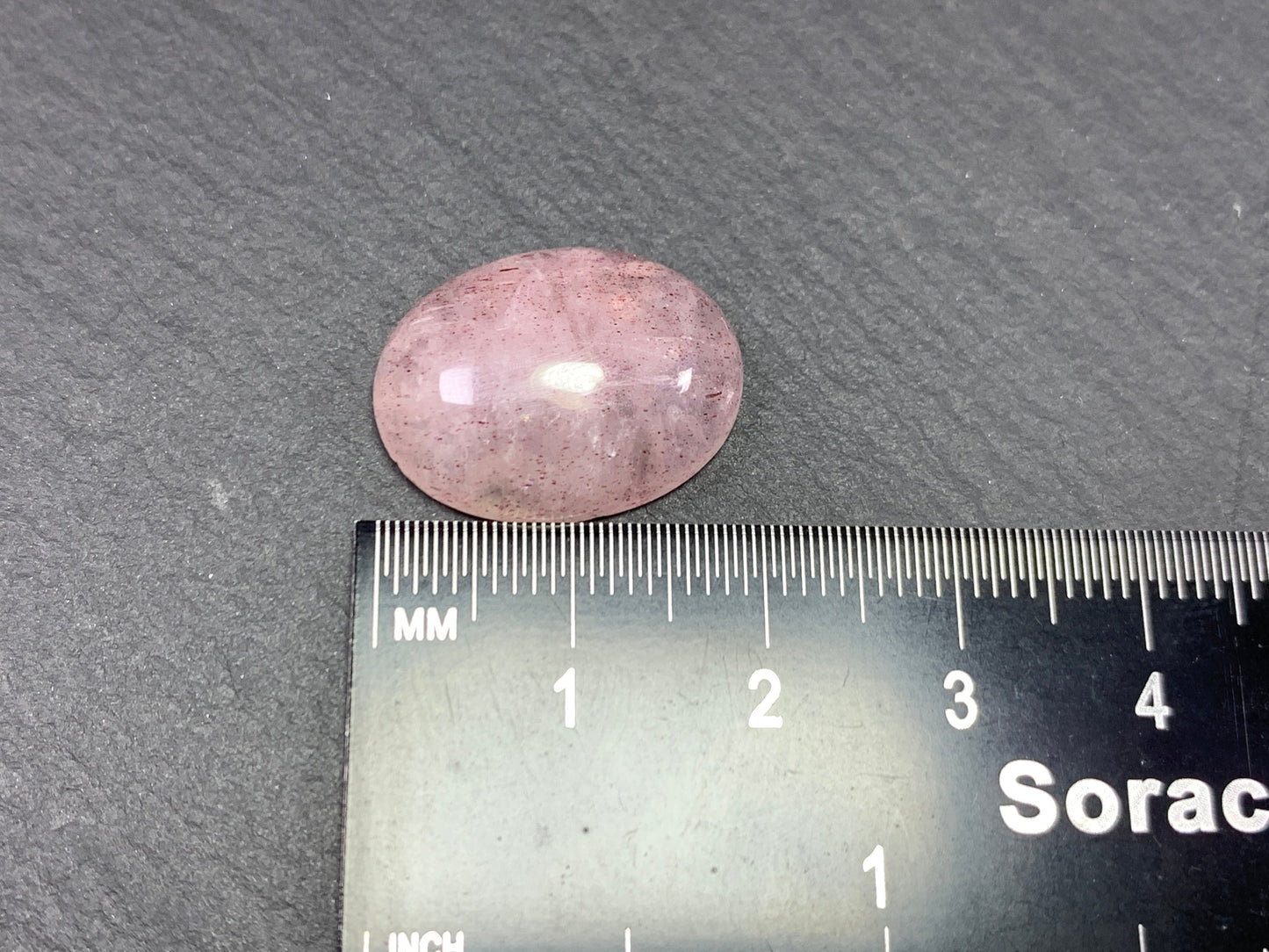 Red Sunstone oval 15x20mm Cabochon - Calibrated cabochons