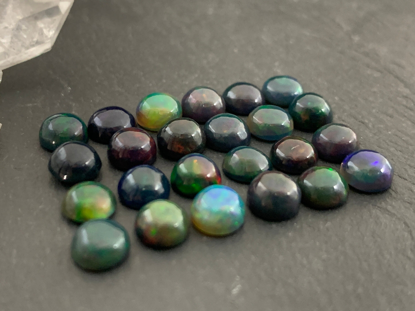 Ethiopian Opal Round 6mm Cabochon
