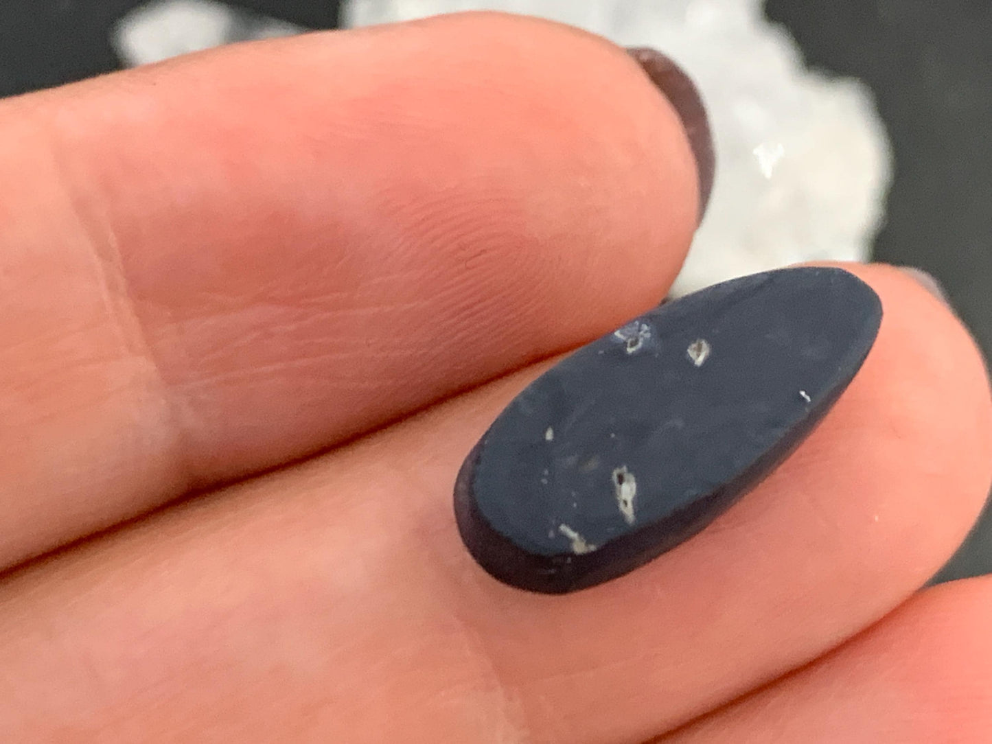 Australian Opal doublet 7x16x5mm cabochon