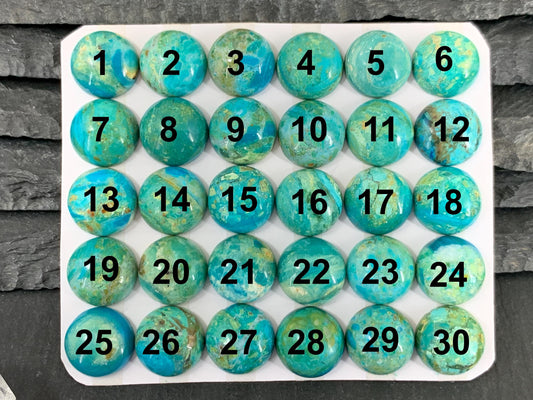 Opaline round 12mm cabochon- Calibrated cabochons.