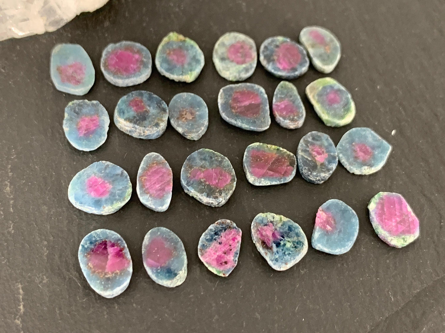 Watermelon Ruby 9mm long slice