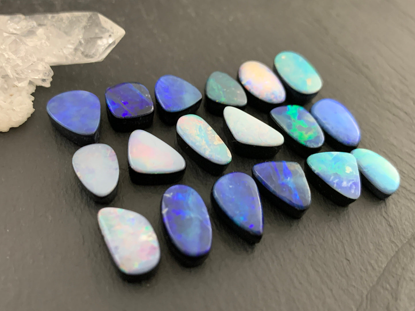 Australian Opal doublet cabochon