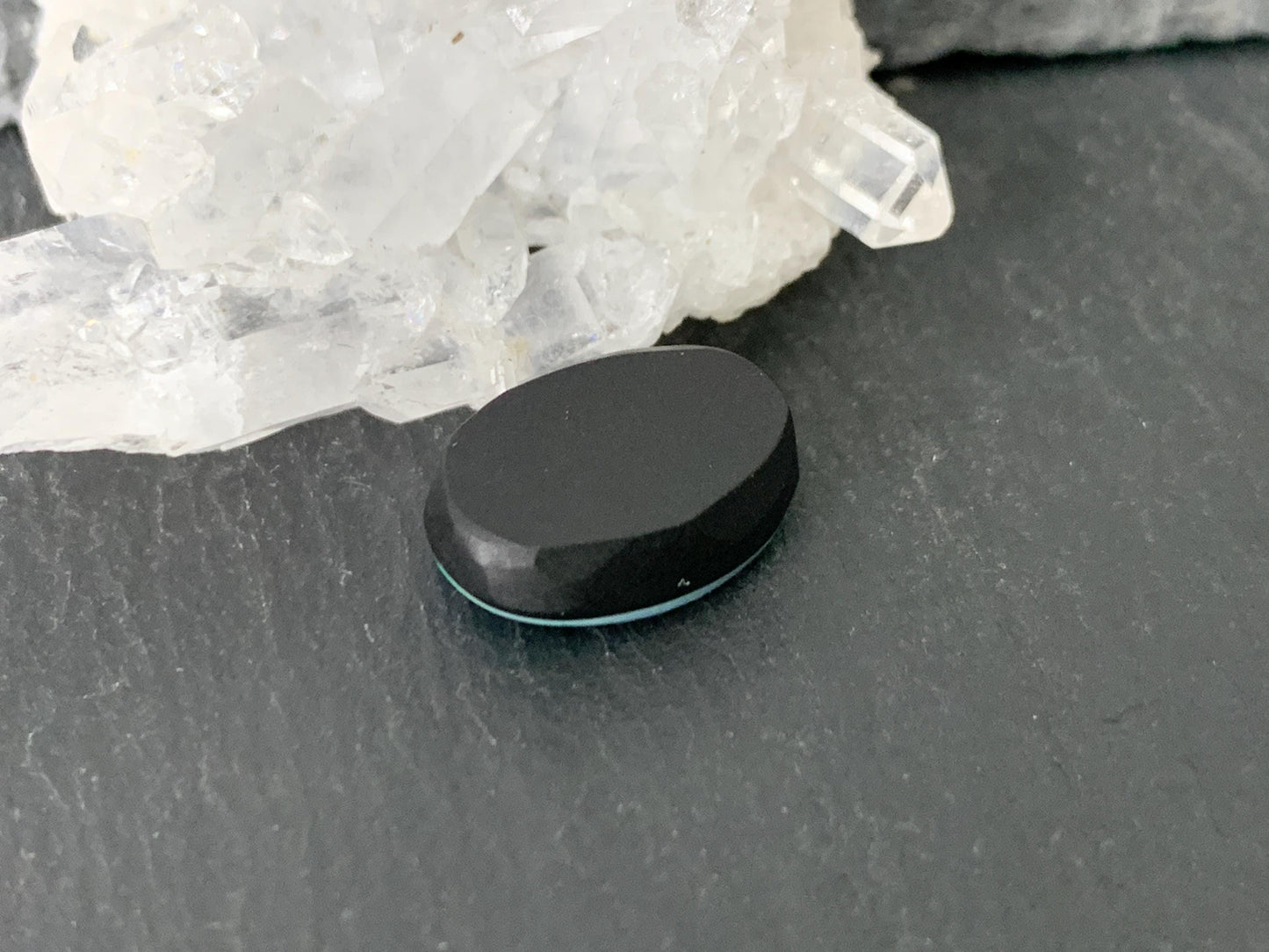 Australian Opal doublet 10x14x4.5mm cabochon