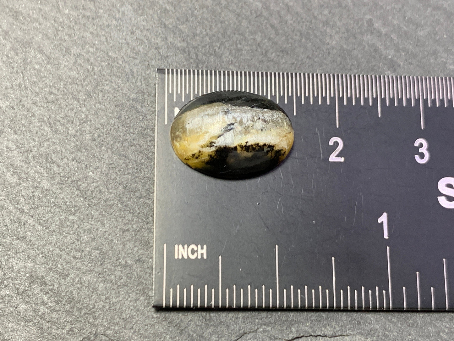 Golden Black Pietersite Oval 10x14mm Cabochon - Calibrated cabochons