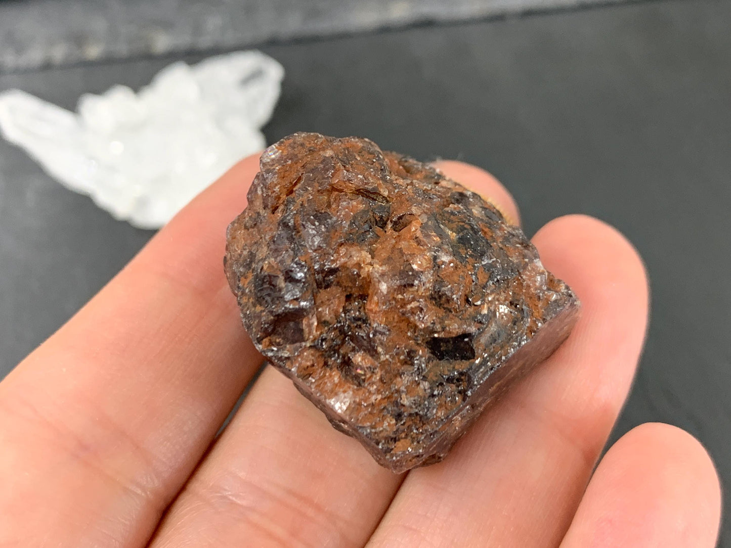 Raw Zircon 25x21x20mm from Tanzania - not drilled gemstone