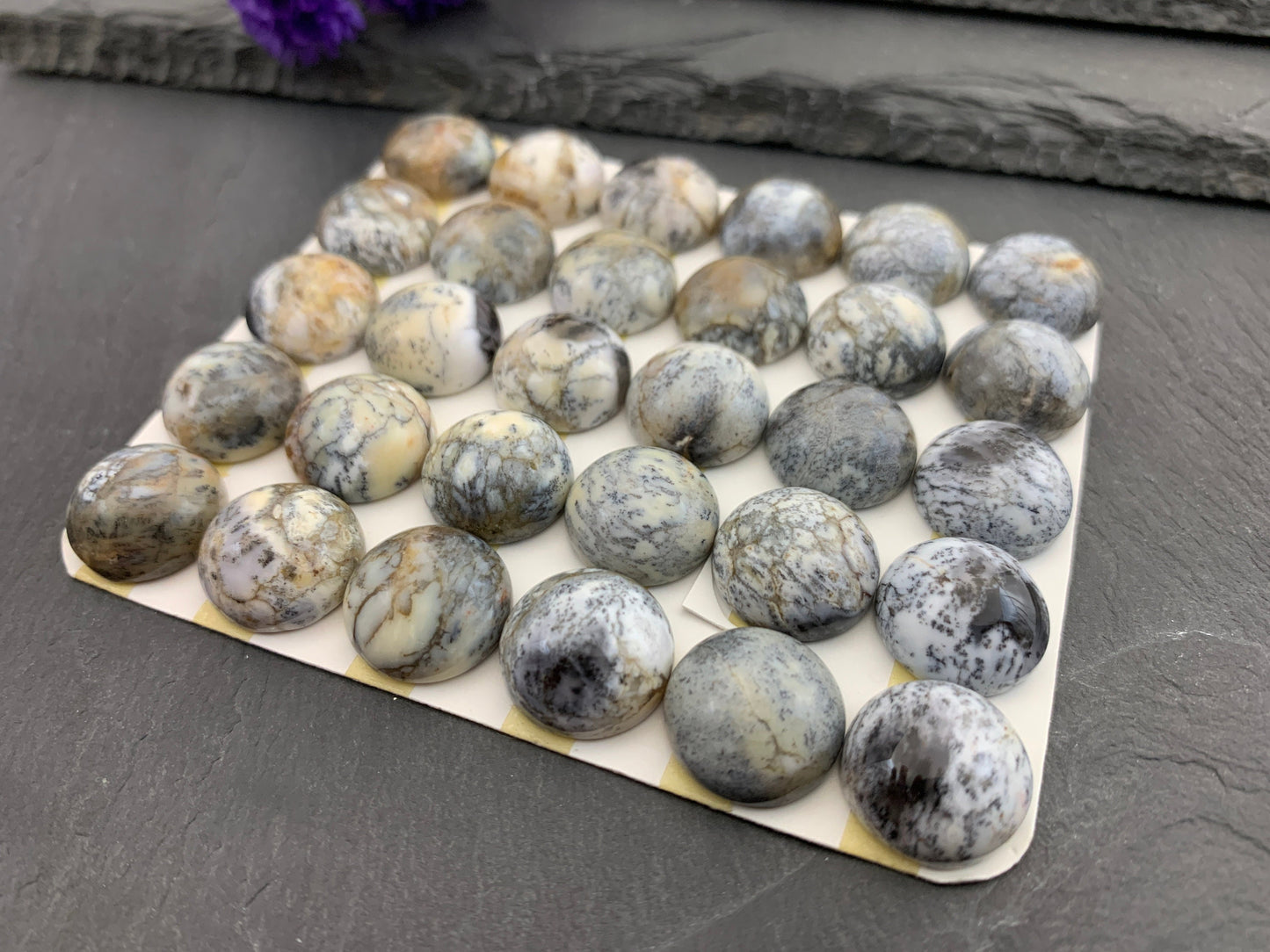 Opalite round 15mm Cabochon - Calibrated cabochons