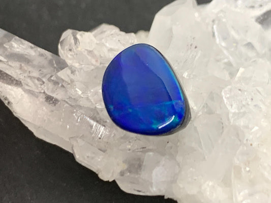 Australian Opal Doublet 8x10x4mm cabochon