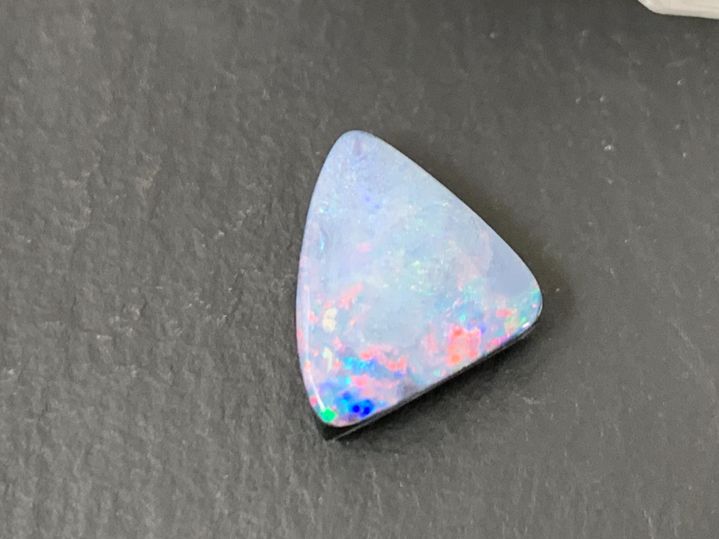 Australian Opal Doublet Cabochon 10x10x4mm - Natural Free Form Gemstone