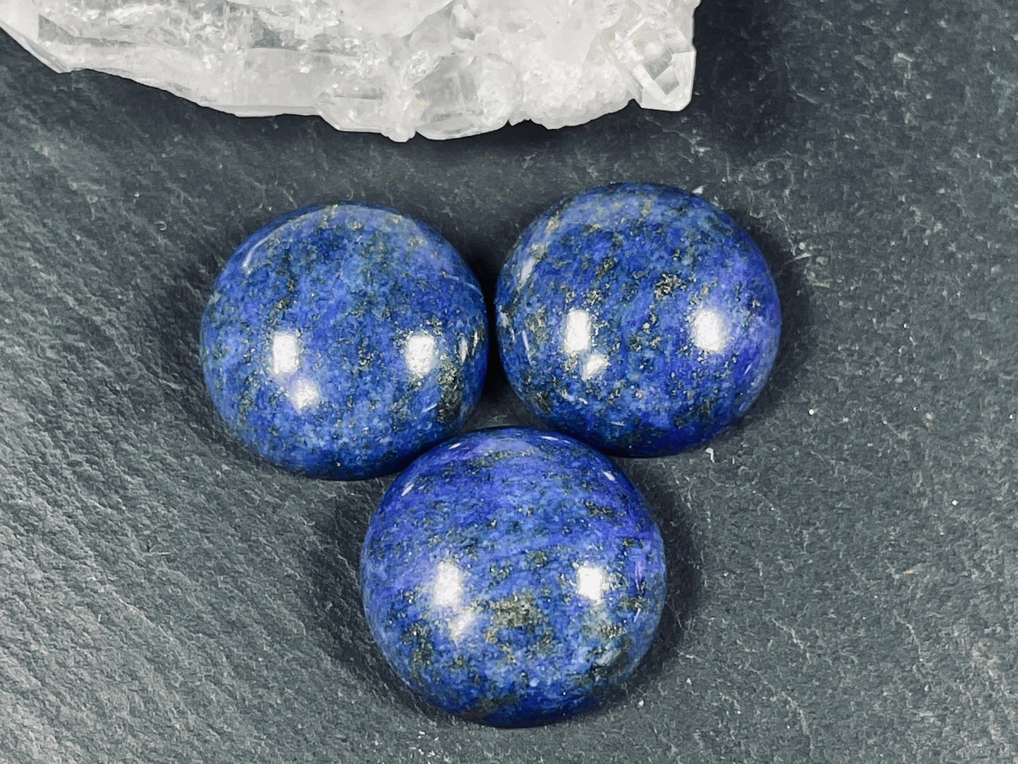 Lapis Lazuli round 18mm cabochon - Calibrated cabochons