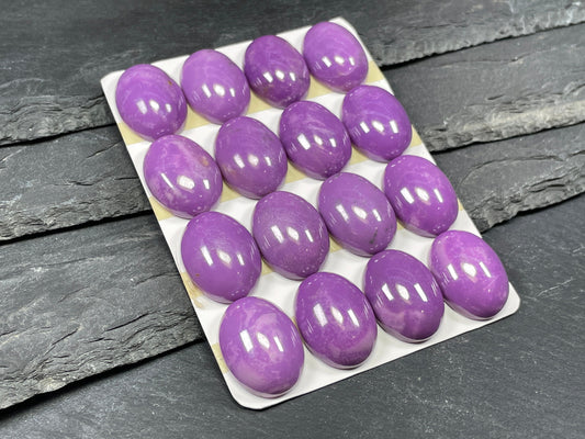 Phosphosiderite oval 15x20mm cabochon - Calibrated Phosphosiderite