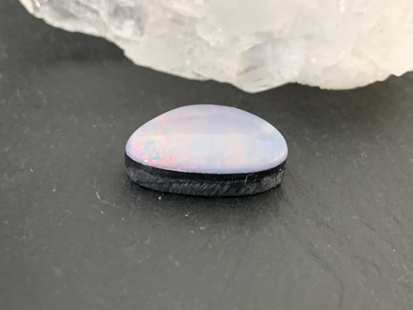 Australian Opal doublet 11x15x4mm cabochon