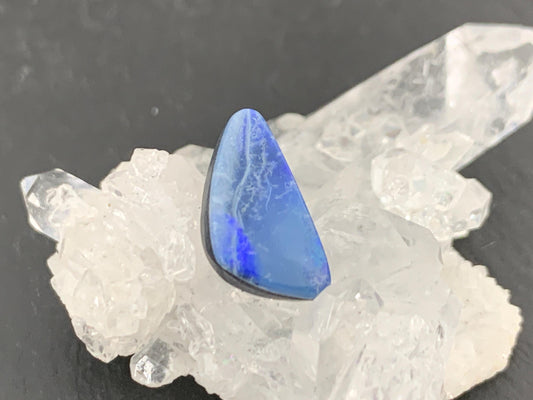 Australian Opal Doublet 4x14x4mm cabochon