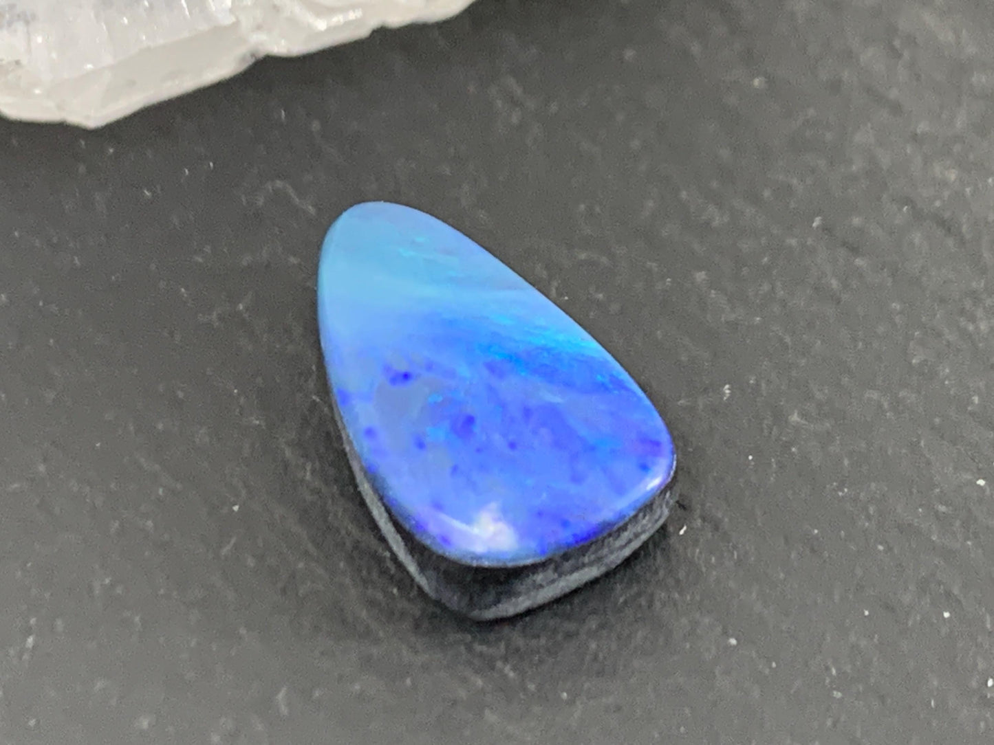 Australian Opal Doublet 8x14.5mm Cabochon - Natural Opal Gemstone Stone