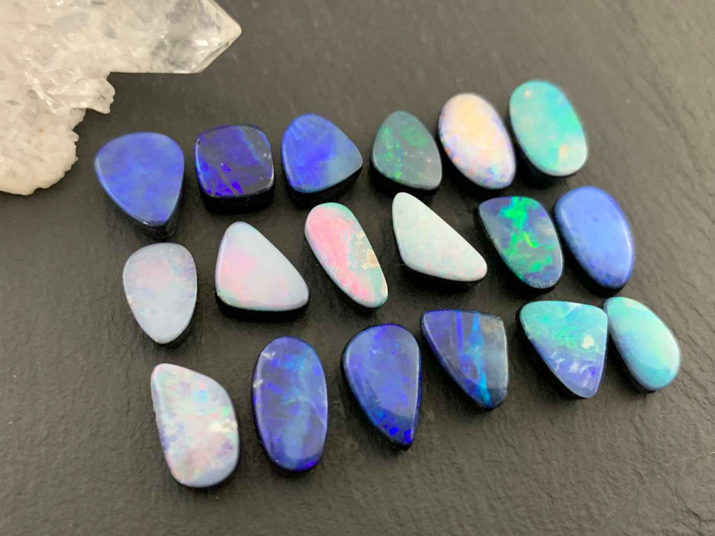 Australian Opal doublet cabochon