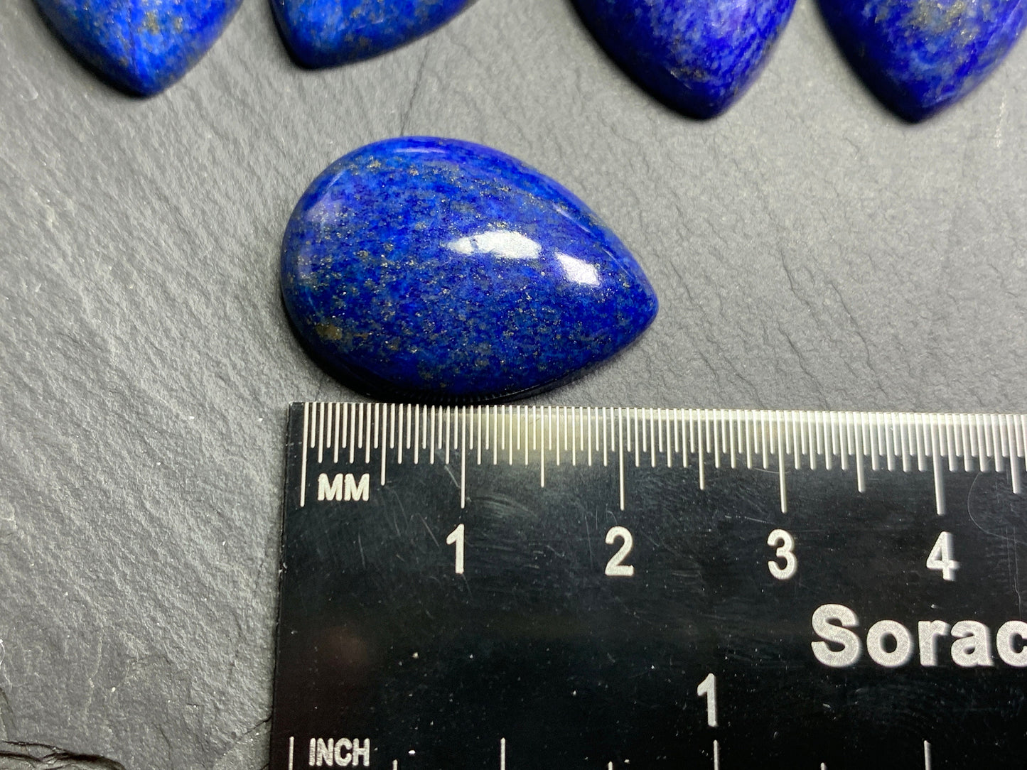 Lapis Lazuli pear 18x25mm cabochon