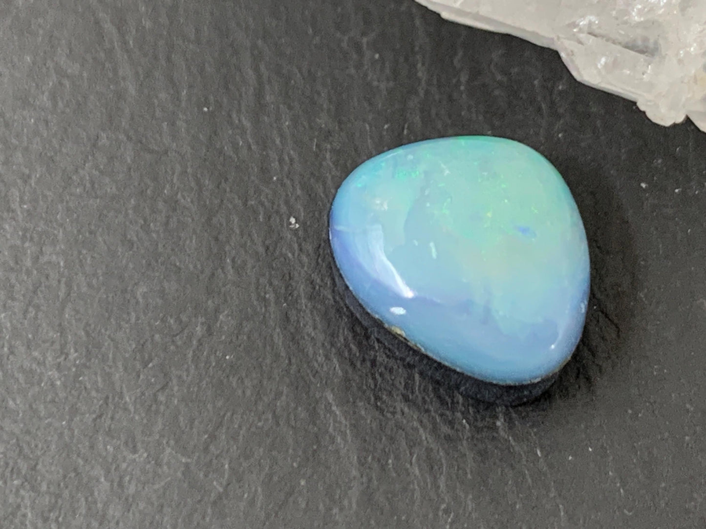 Australian Opal Doublet 11x11x6mm Free Form Cabochon - Natural Gemstone