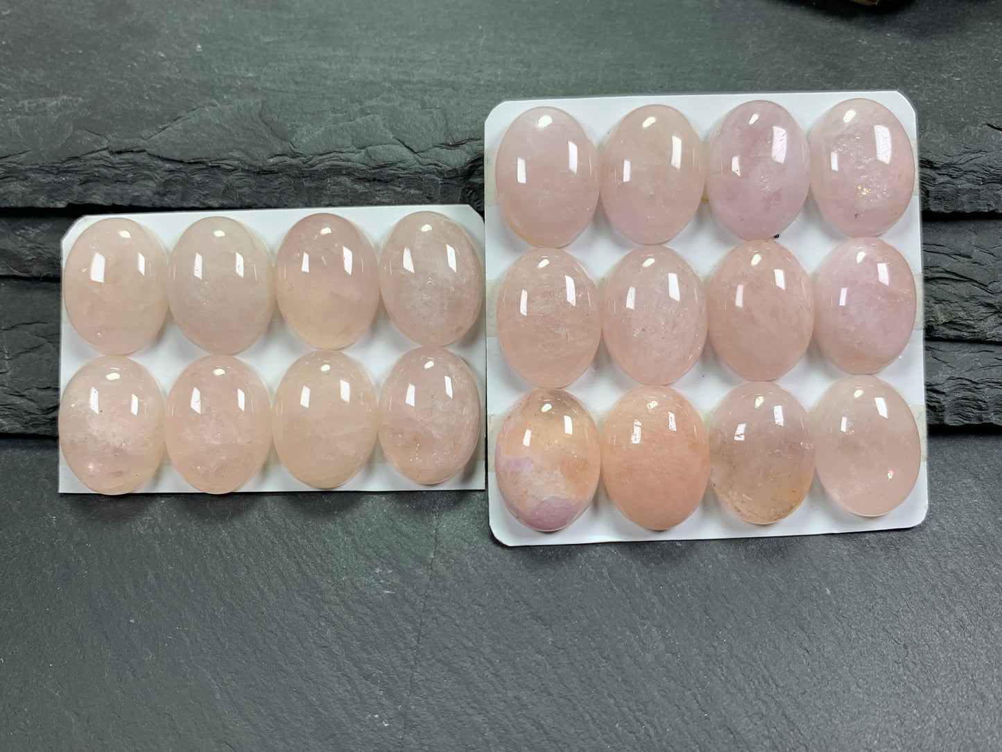 Morganite oval 15x20mm cabochon - Calibrated cabochons