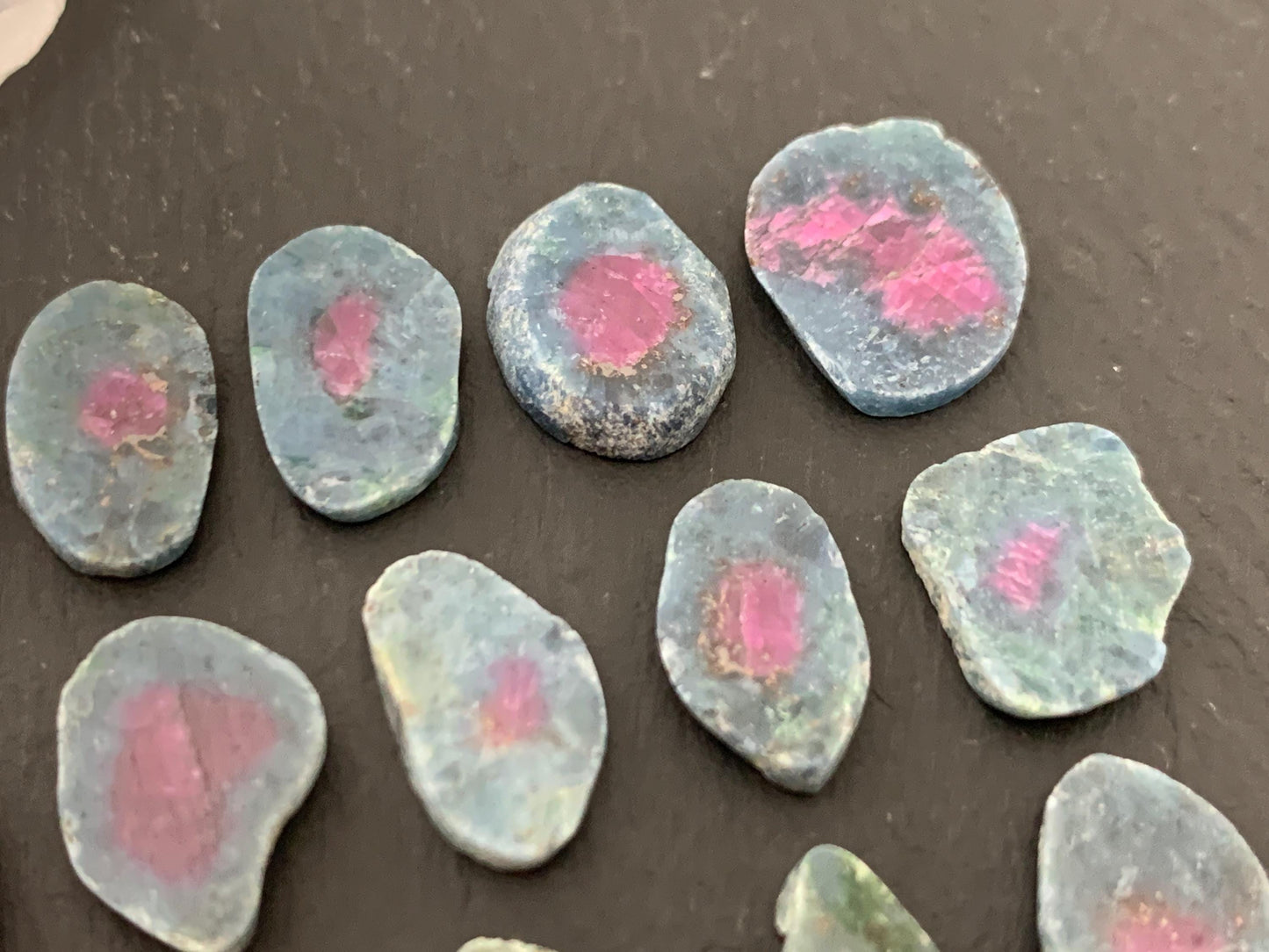 Watermelon Ruby 12mm long slice