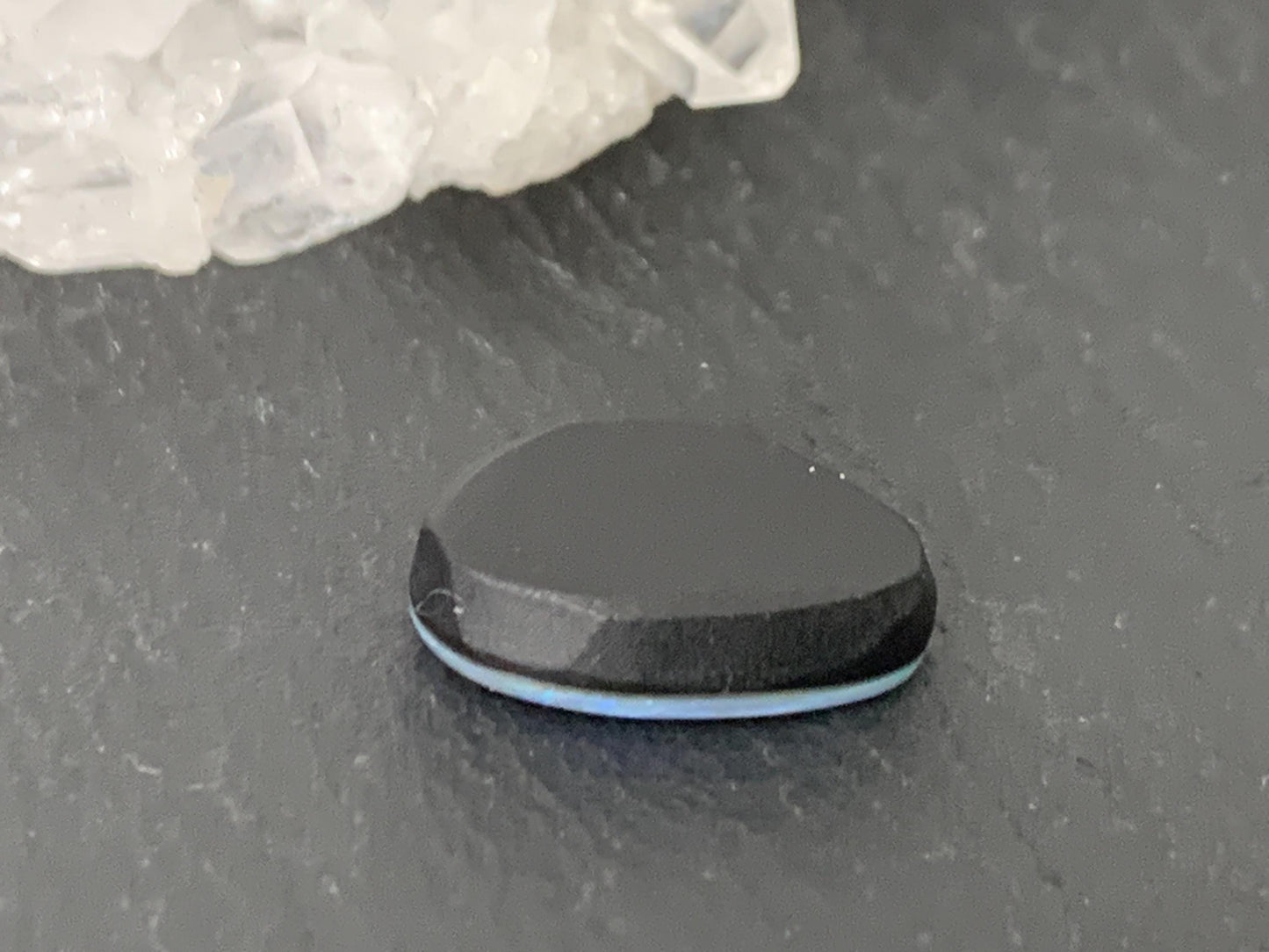 Australian Opal doublet 8.5x13x4mm cabochon