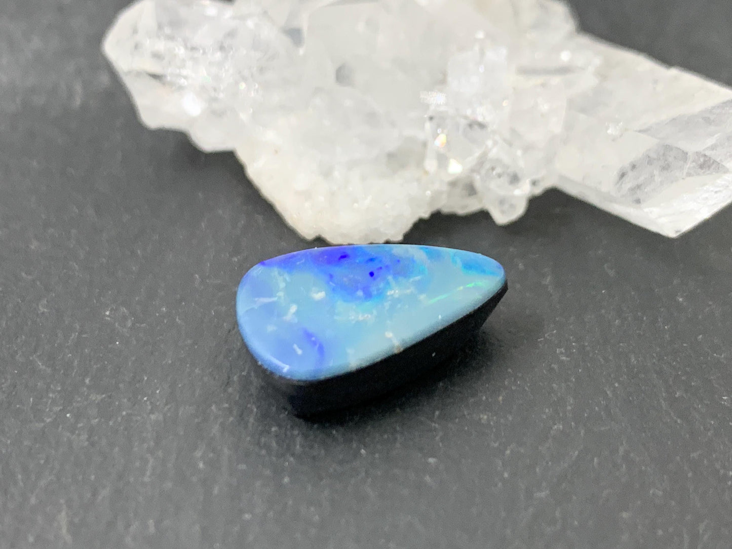 Australian Opal doublet 11x16x4mm cabochon