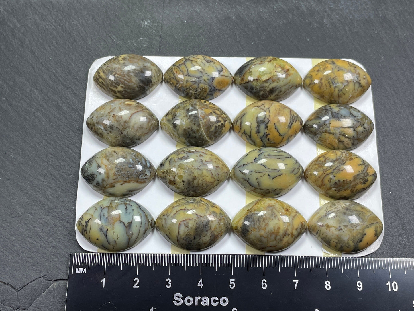 Opalite 18x25mm marquise cabochon- Calibrated cabochons