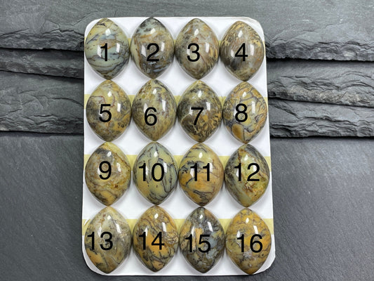 Opalite 18x25mm marquise cabochon- Calibrated cabochons