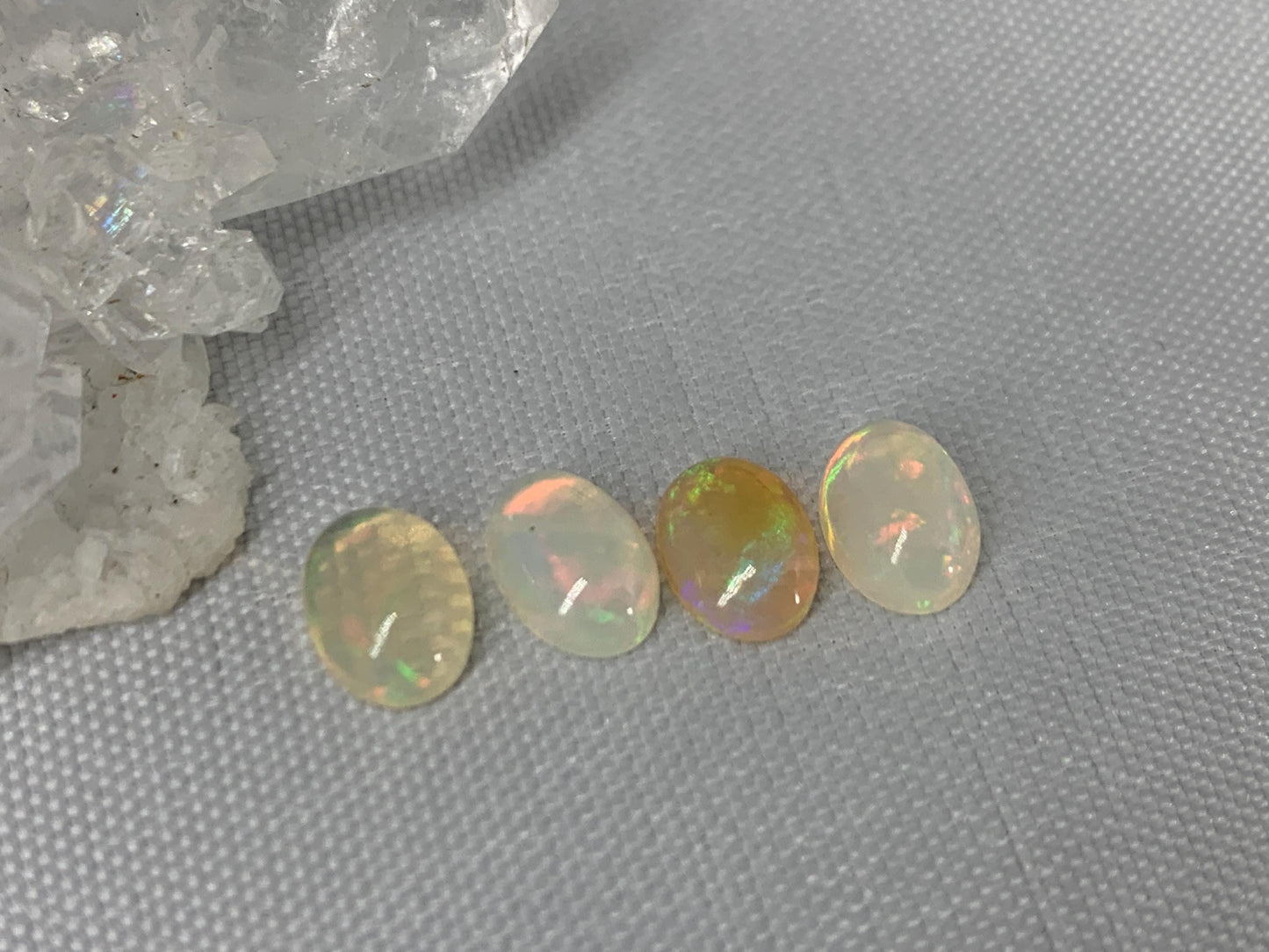 Ethiopian Opal 6x8mm cabochon