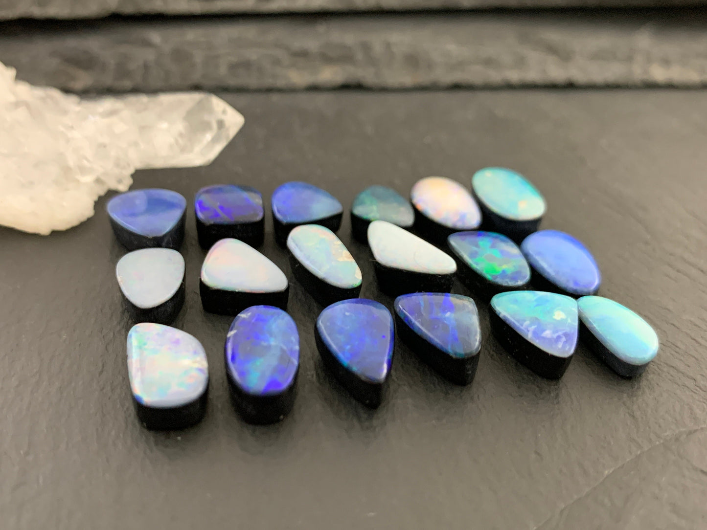 Australian Opal doublet cabochon