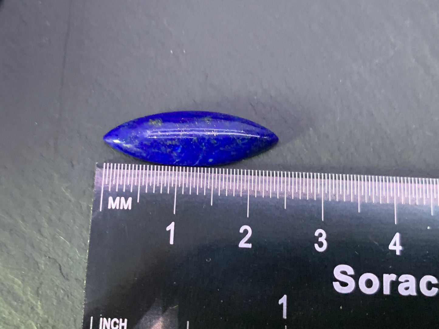 Lapis Lazuli marquise 8x25mm cabochon - Calibrated cabochons