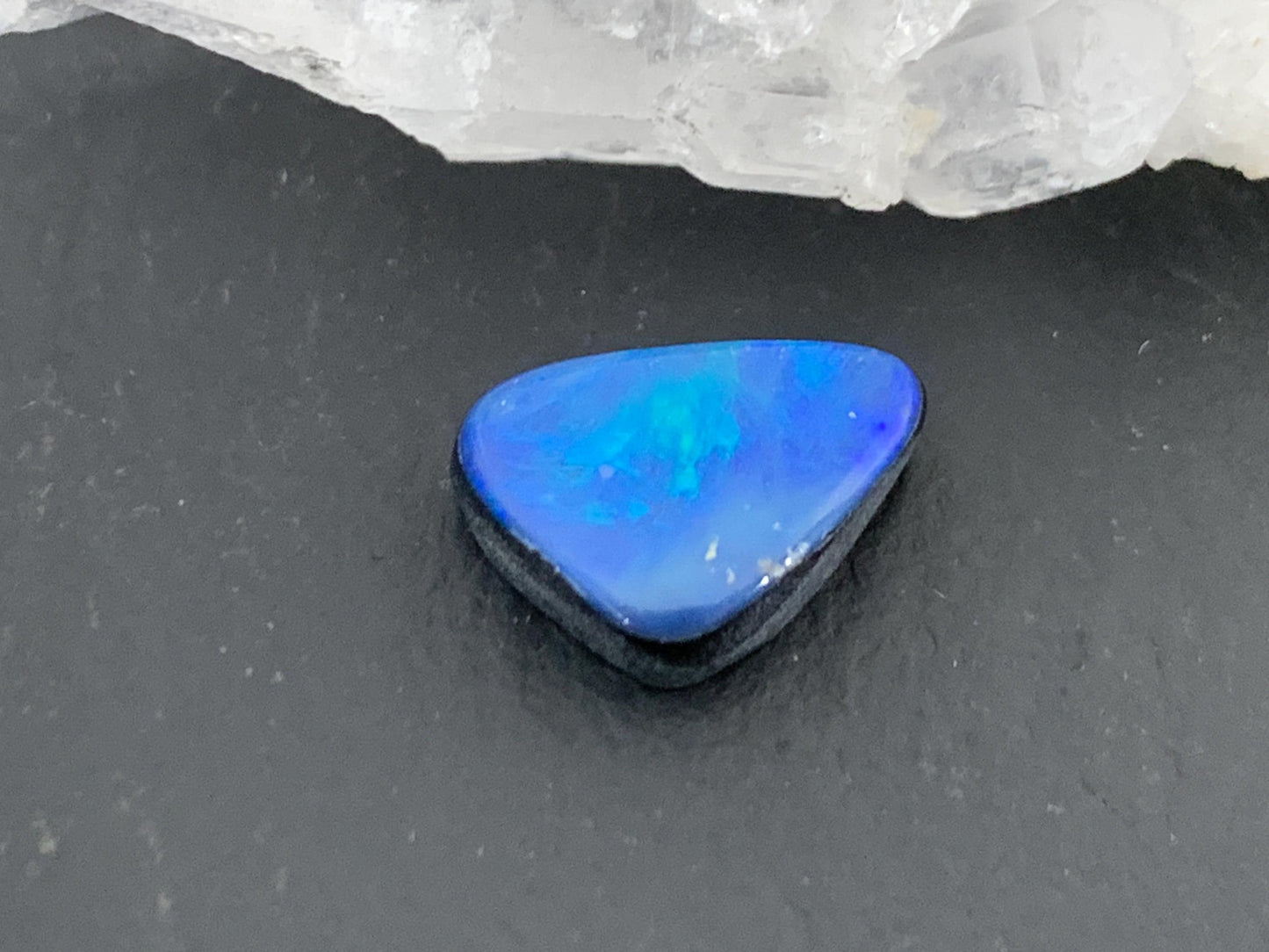 Australian Opal Doublet 8x11x3mm cabochon
