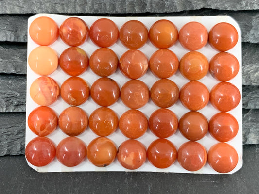Mexican Opal round 10mm cabochon - Calibrated cabochons