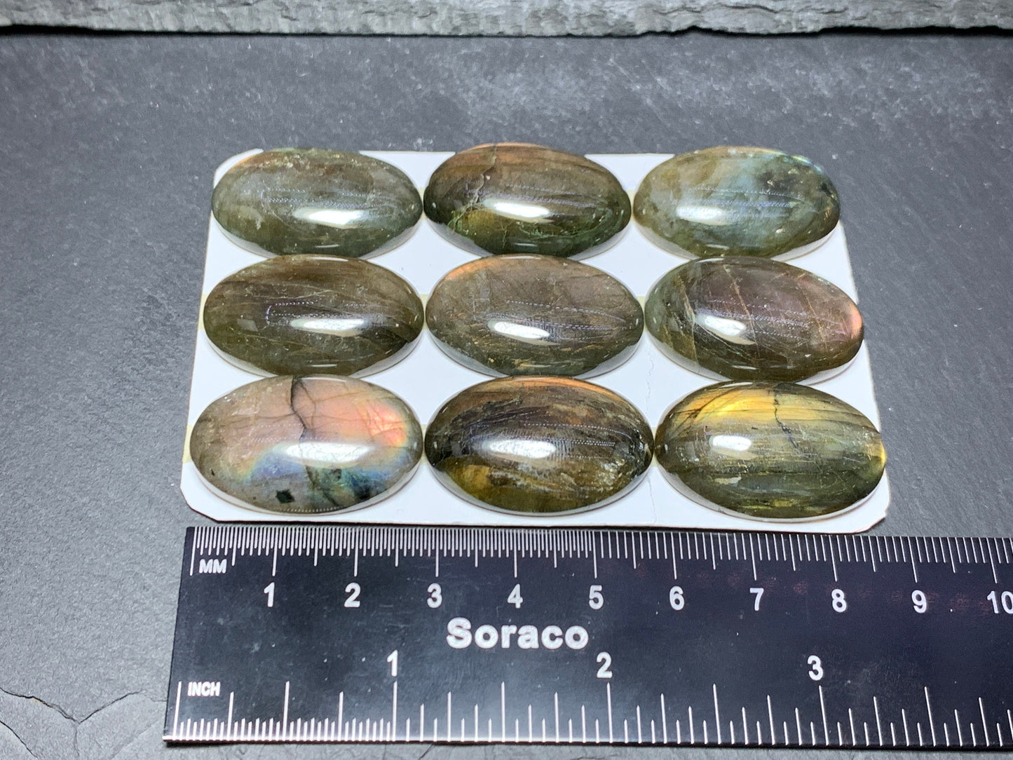 Labradorite oval 20x30mm Cabochon  - Calibrated Cabochons