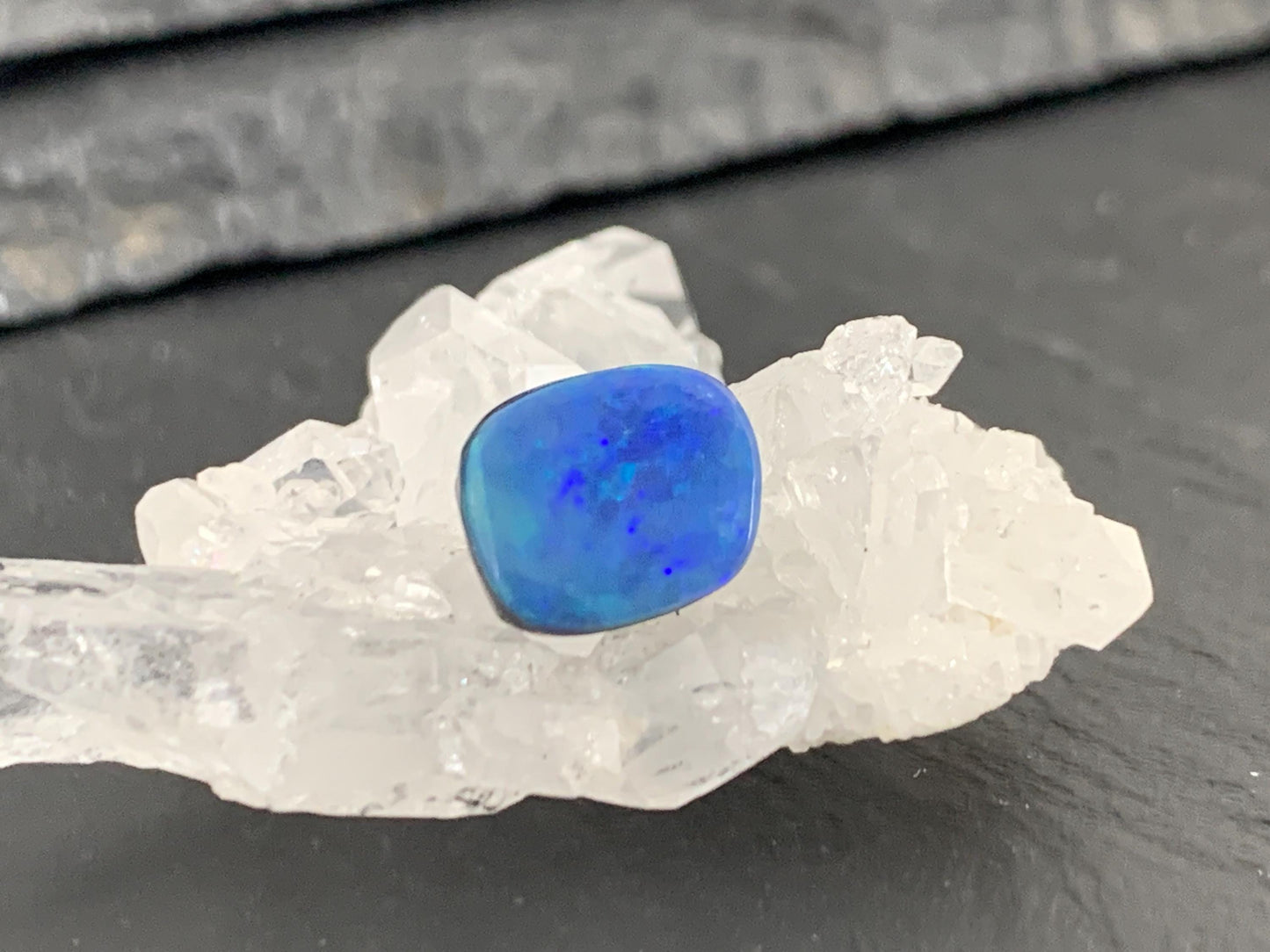 Australian Opal Doublet 8x10x4.5mm cabochon