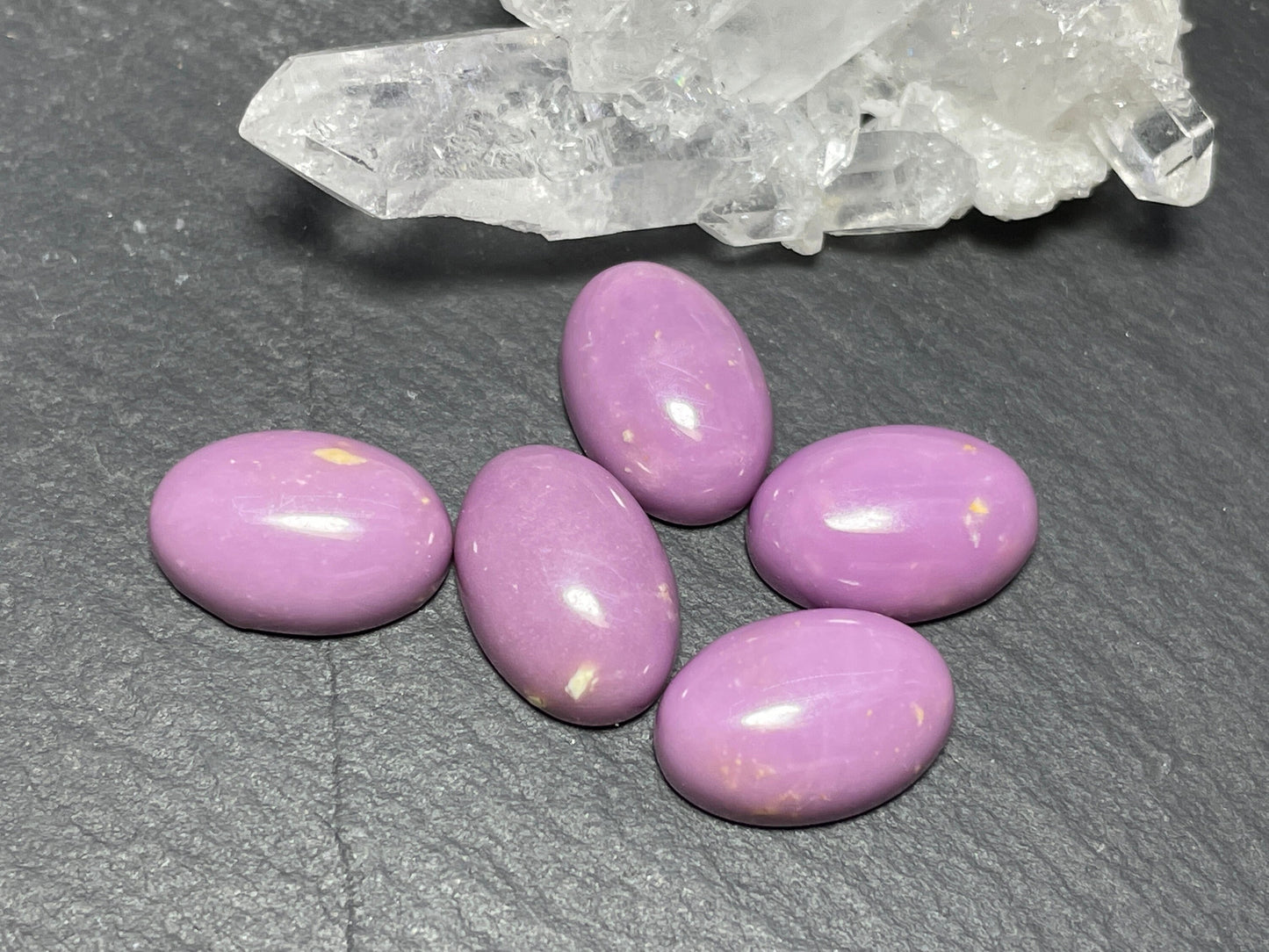 Phosphosiderite Oval 9x13mm Cabochon - Calibrated Cabochons