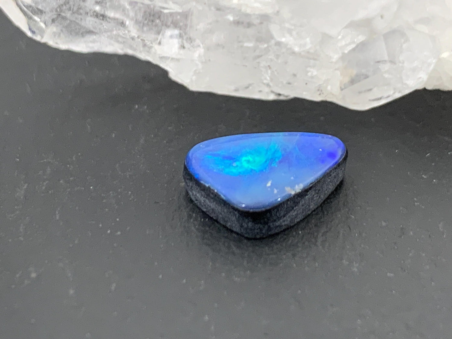 Australian Opal Doublet 8x11x3mm cabochon