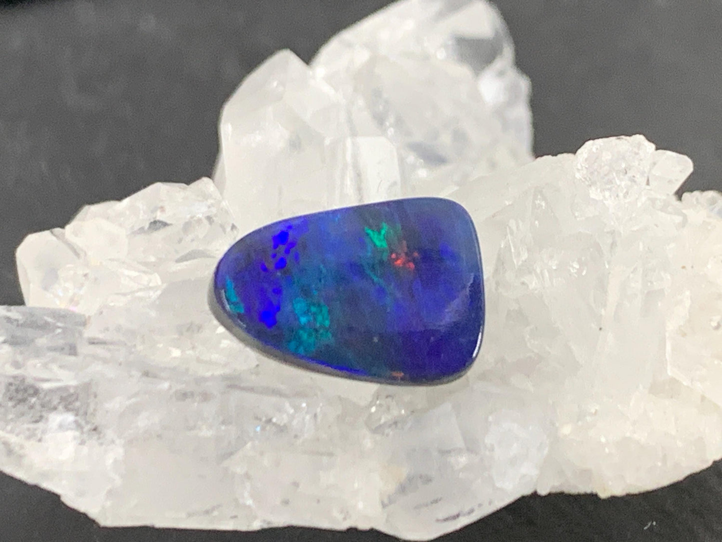 Australian Opal Doublet 7x10x4mm cabochon